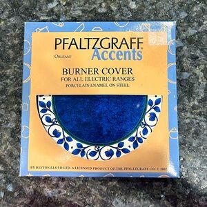 Vintage Pfaltzgraff Orleans 8" Stove Cover New in Box